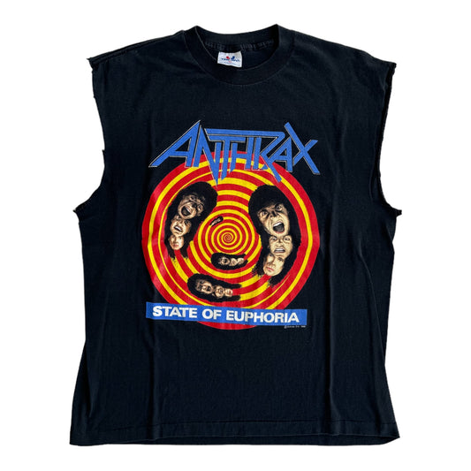 Anthrax State of Euphoria Cut-Off Tee